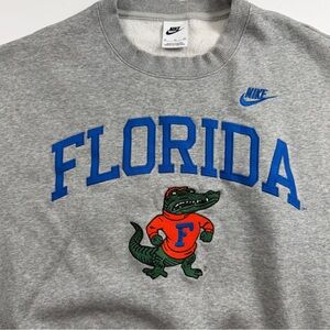 Nike Florida UF Gators Cropped Dolman Gray Sweatshirt – XL Boxy Preppy College